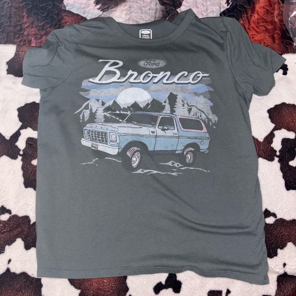 Hybrid Apparel Gray Ford Graphic Tee